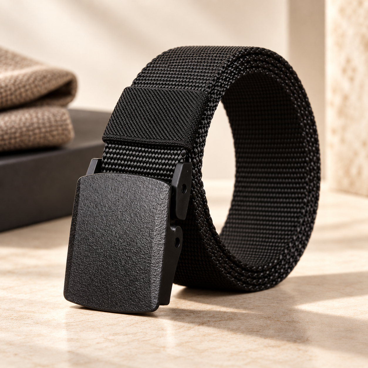 Ceinture toile homme